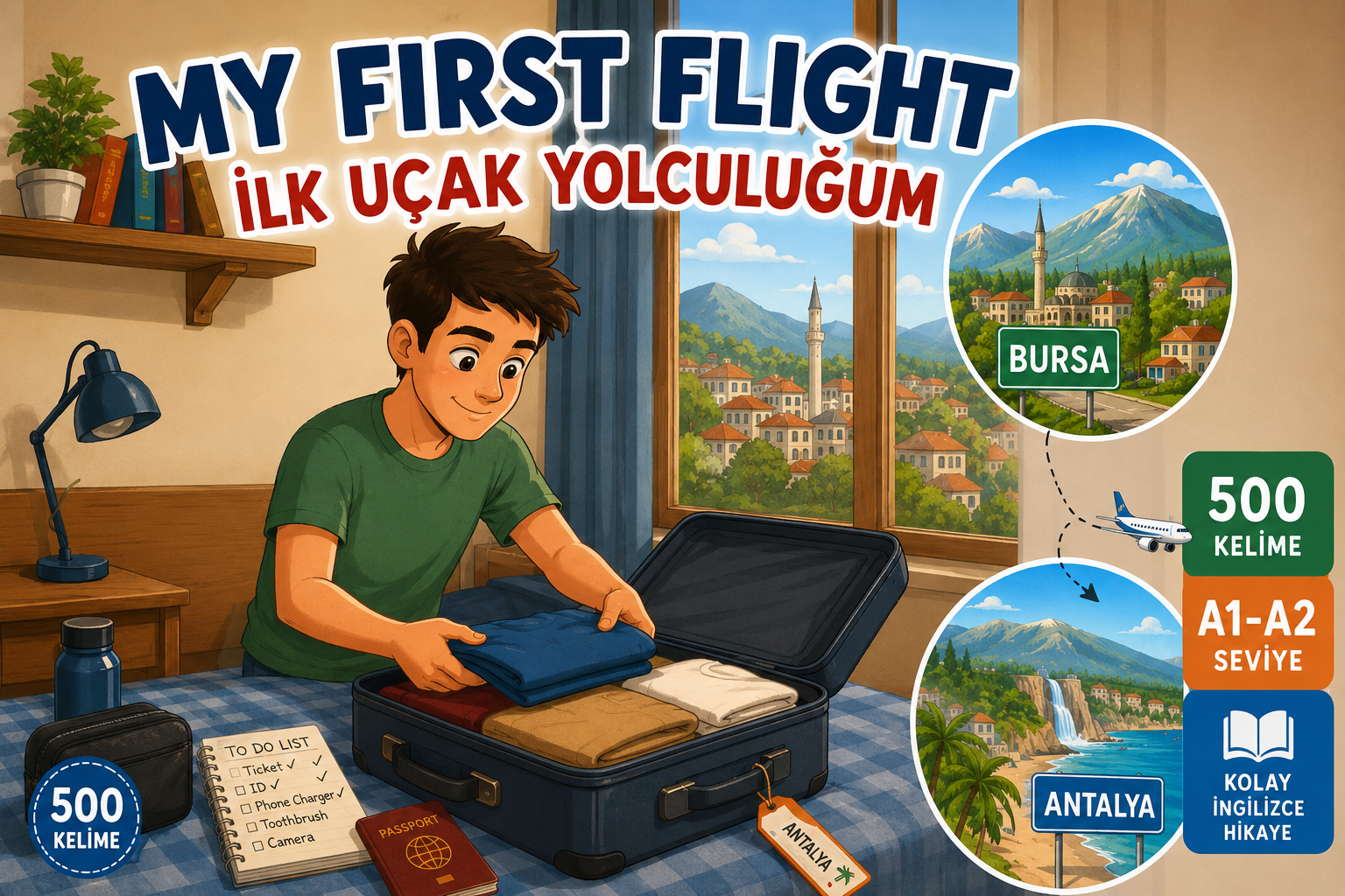 İlk Uçak Yolculuğum